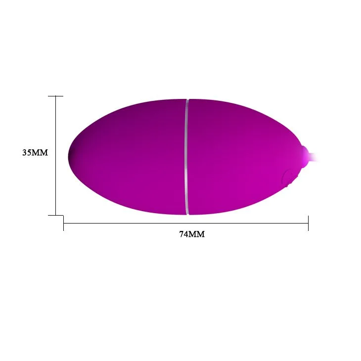 Віброяйце - Pretty Love Hyper Egg Purple BI-014362W-11
