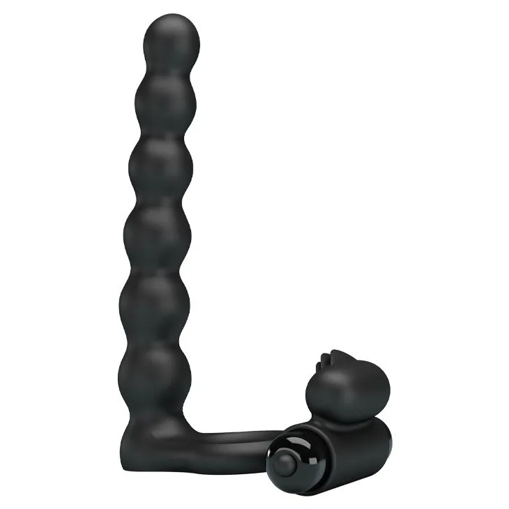 Насадка для анального сексу з вібрацією PRETTY LOVE - Hercules Penis Sheath III, BI-210218 Закінчується