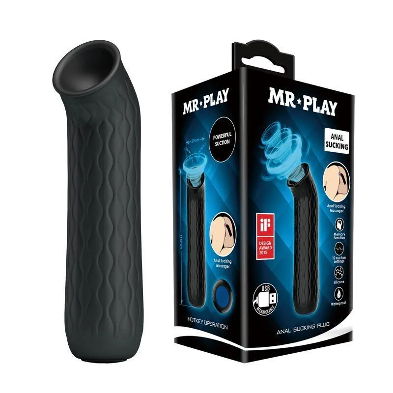 Універсальний вакуумний стимулятор MR PLAY Anal sucking, BI-014547-MR