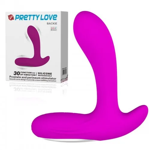 Массажер простаты Pretty Love BACKIE BI-040029-1 фиолетовый
