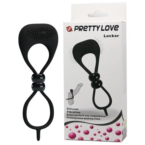 Эрекционное вибро кольцо Pretty Love Locker BI-210149