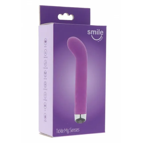 ВИБРАТОР ДЛЯ ТОЧКИ G SMILE TICKLE MY SENSES, ФИОЛЕТОВЫЙ