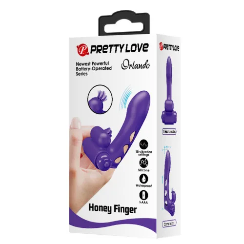 Вібратор на палець Pretty Love Orlando Honey Finger BI-014836-1