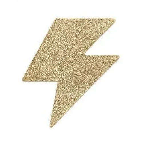 Наклейки на соски Bijoux Indiscrets Flash Thunder золоті