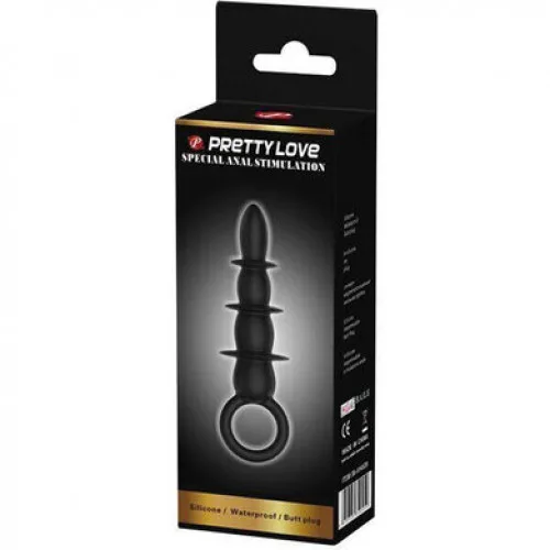 Анальный стимулятор BLACK PRETTY LOVE BI-014583W