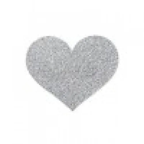 Наклейки на соски Bijoux Indiscrets Flash Heart срібні/золоті асортимент