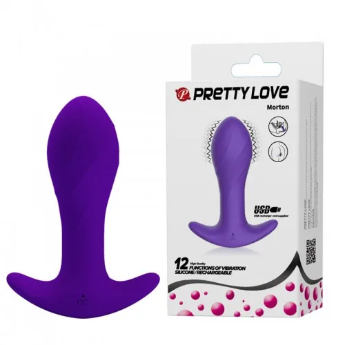 Анальный стимулятор с вибрацией PRETTY LOVE " Morton " BI-040067-1