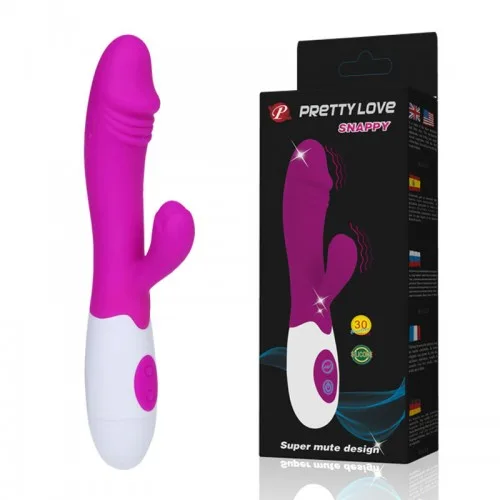 Вибратор Pretty Love Snappy на батарейках BI-014173