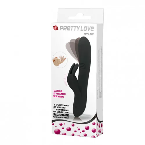 Вібратор Baile Pretty Love Dylan чорний BW-068002-1