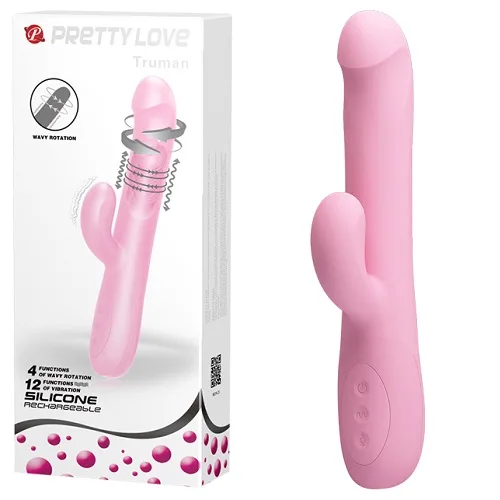 Вибратор с волнообразным вращением Pretty Love Truman BW-069004