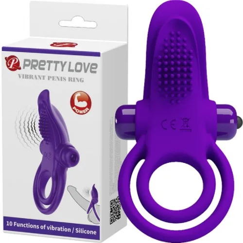 Ерекційне кільце Pretty Love VIBRANT PENIS RING BI-210203-1