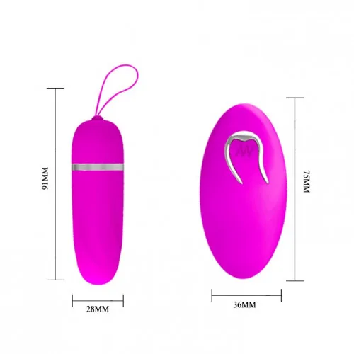 Віброяйце Pretty Love Debby BI-014405W