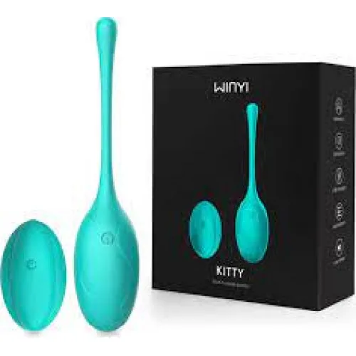 Виброяйцо с дистанционным управлением "KITTY", (WY0554)