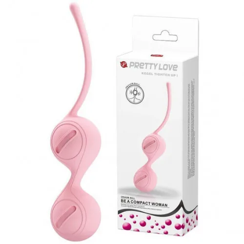 Вагинальные шарики PrettyLove Kegel Tighten Up I роз. ВІ-014490-1