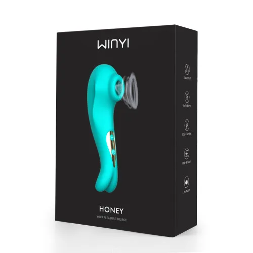 Кліторальний стимулятор-вібратор HONEY (WY0528)