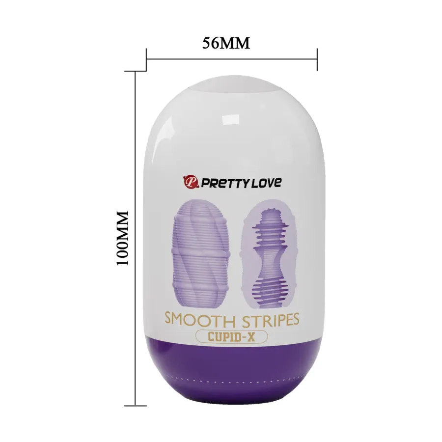 Мастурбатор Pretty Love CUPID-X SMOOTH STRIPES