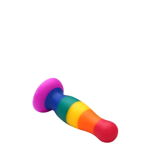 Анальная пробка Pride Happy Stuffer, радужная