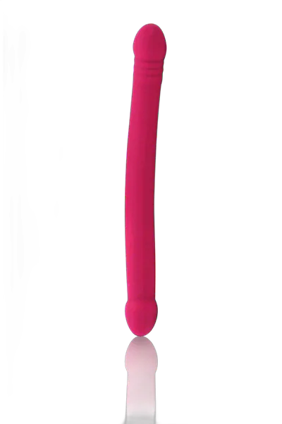 Фаллоимитатор двусторонний Dorcel Real Double Do Magenta, диаметр 4см, длина 42см