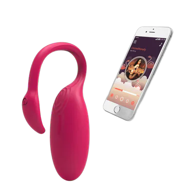 Смарт-віброяйце Magic Motion Flamingo зі стимулятором клітора, 3 види вправ Кегеля