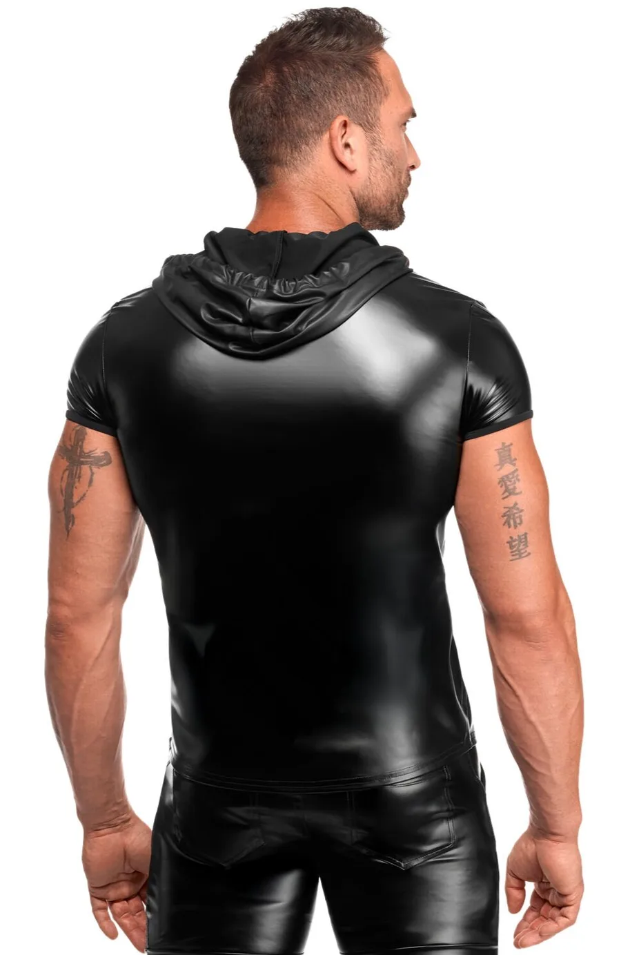 Чоловіча футболка з капюшоном Noir Handmade H085 Vexen hooded T-shirt XL