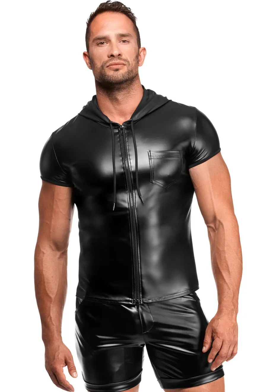 Мужская футболка с капюшоном Noir Handmade H085 Vexen hooded T-shirt M