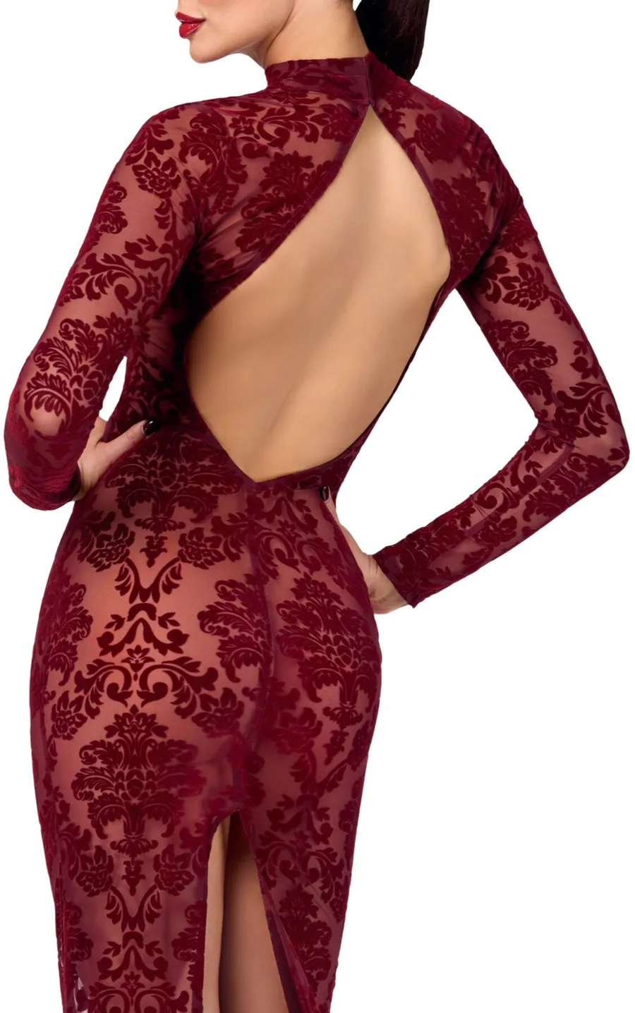 Сукня Noir Handmade F383 Kink Royal gown/long dress XS
