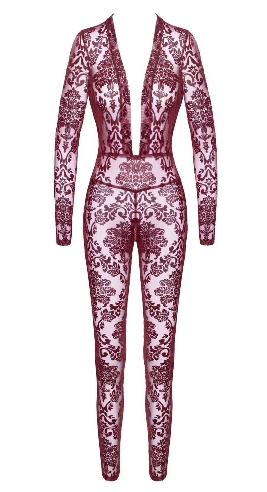 Бодістокінг Noir Handmade F382 Kink Royal Catsuit L