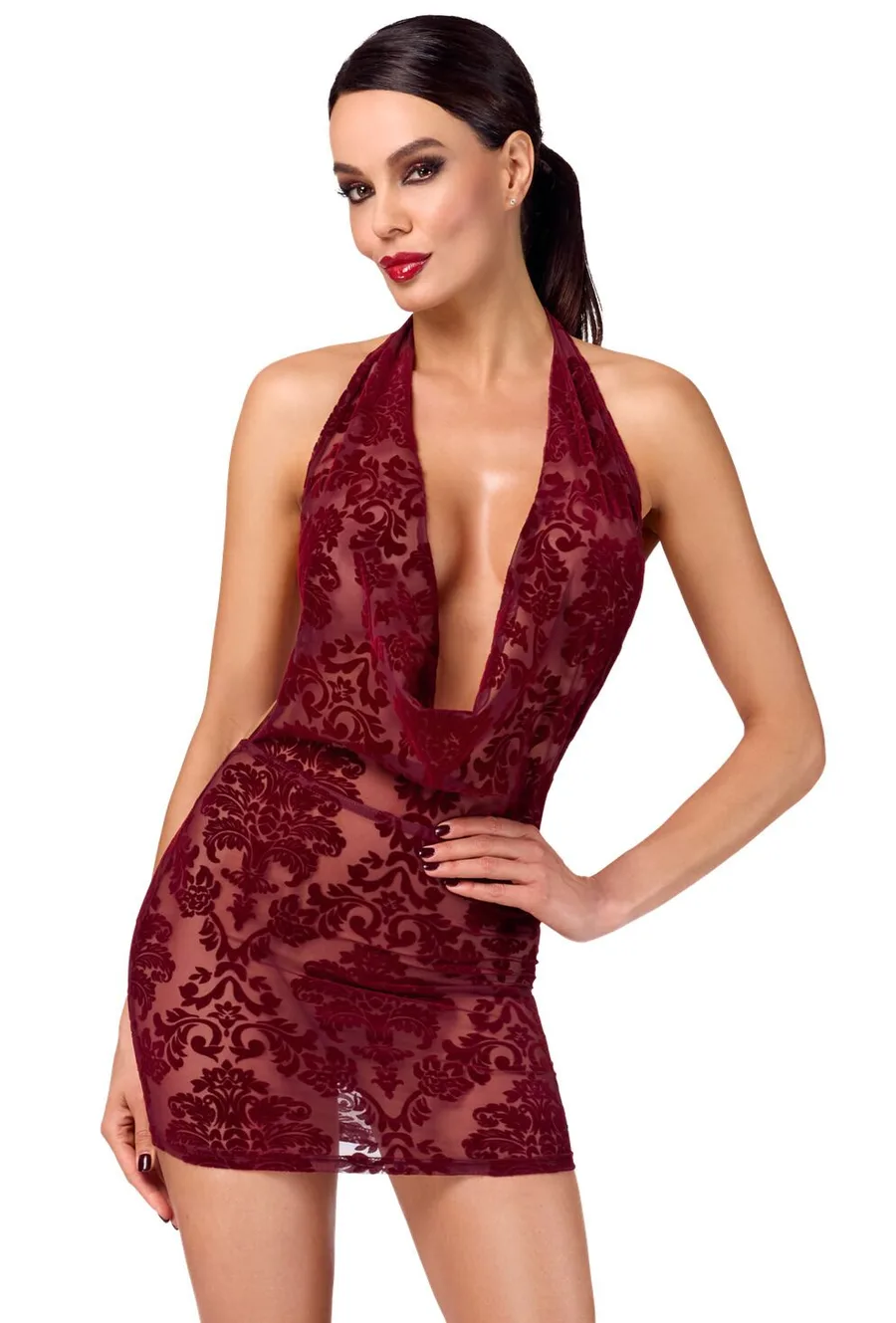 Платье Noir Handmade F385 Kink Royal cascade mini dress S