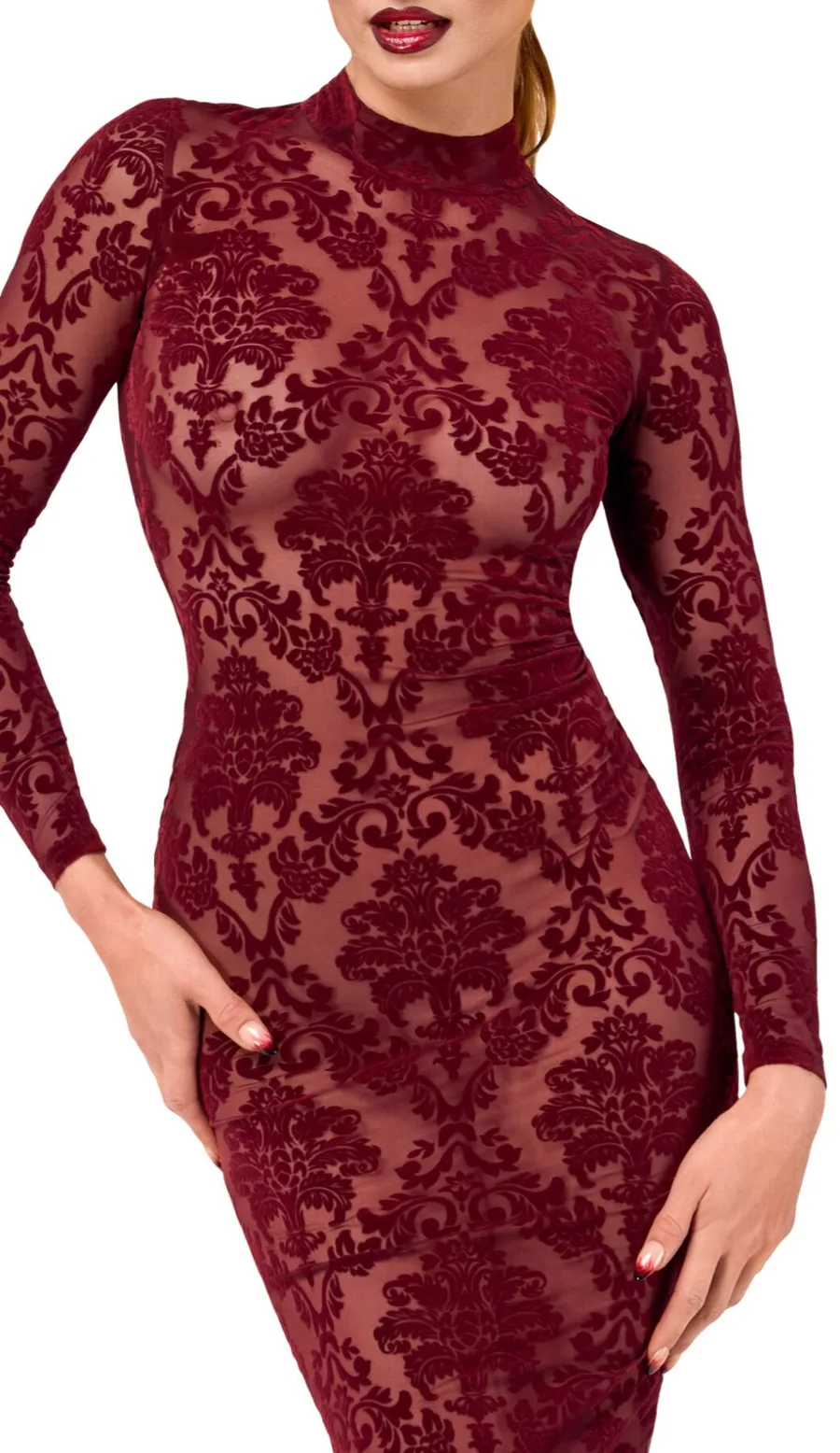 Сукня Noir Handmade F384 Kink Royal midi dress L