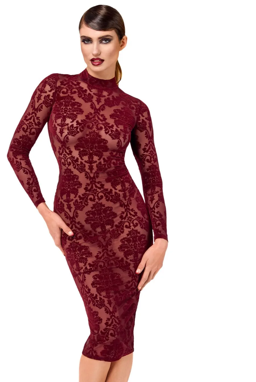 Сукня Noir Handmade F384 Kink Royal midi dress XL