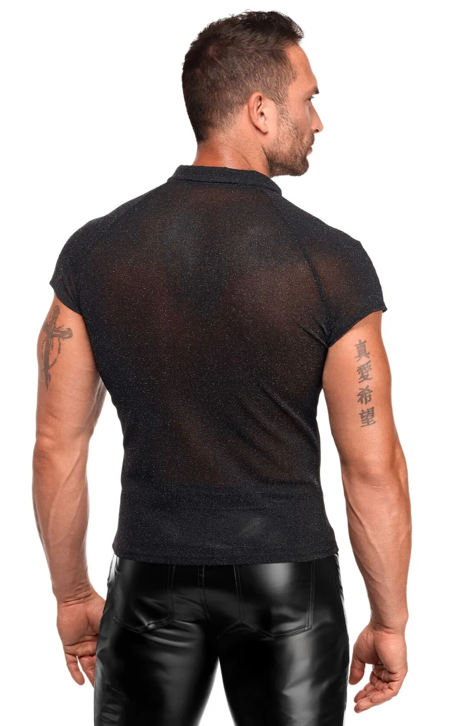Мужское поло Noir Handmade H082 Onyx veil polo M