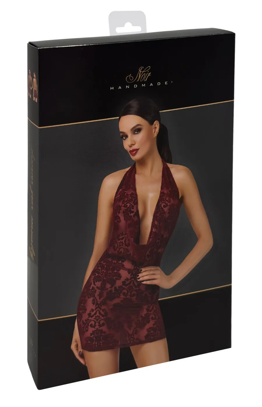 Платье Noir Handmade F385 Kink Royal cascade mini dress XL