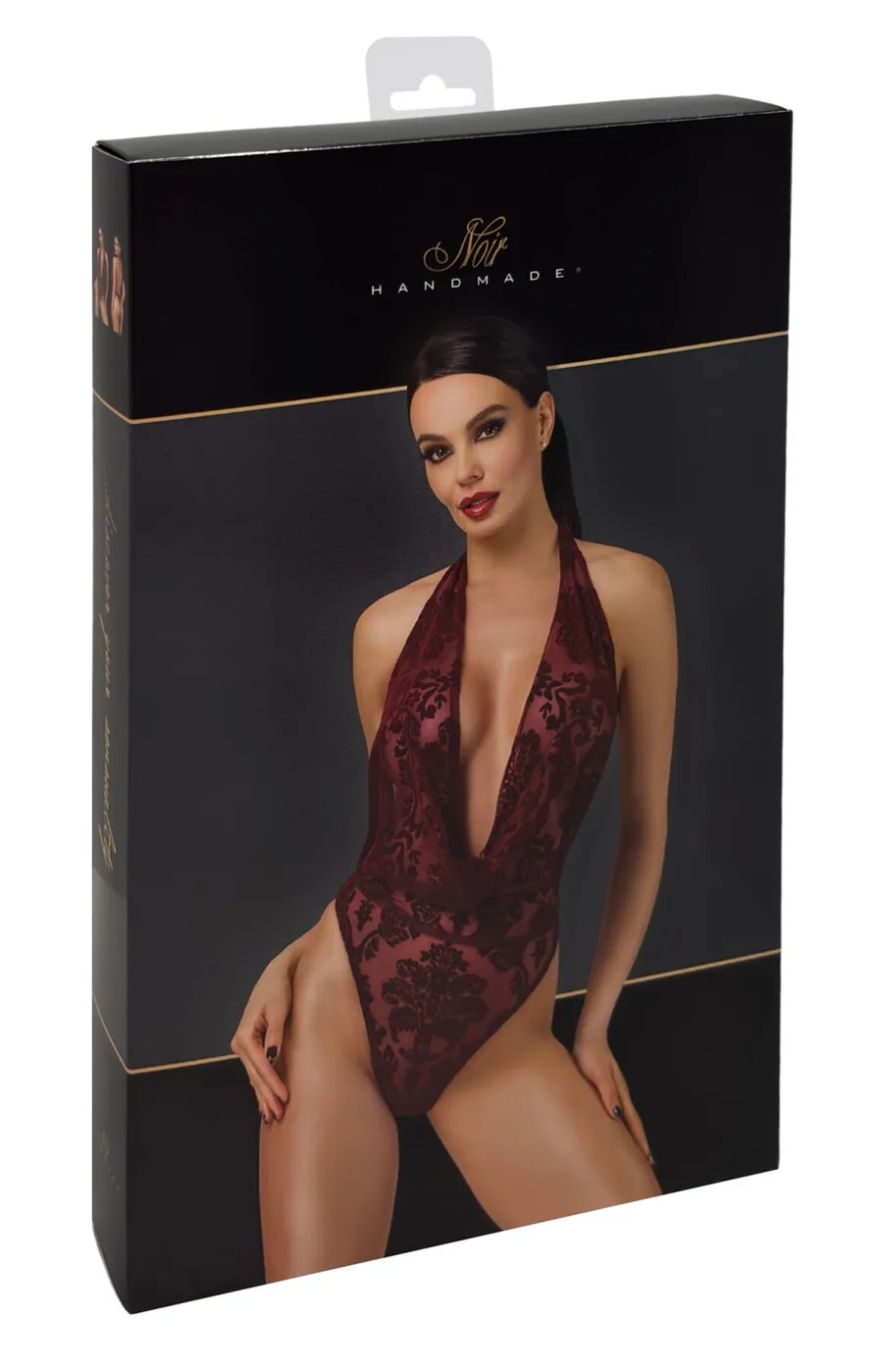 Боди Noir Handmade F386 Kink Royal cascade bodysuit XS