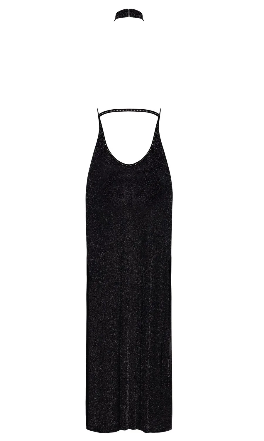 Сукня Noir Handmade F372 Onyx Twin-slit Long dress XL