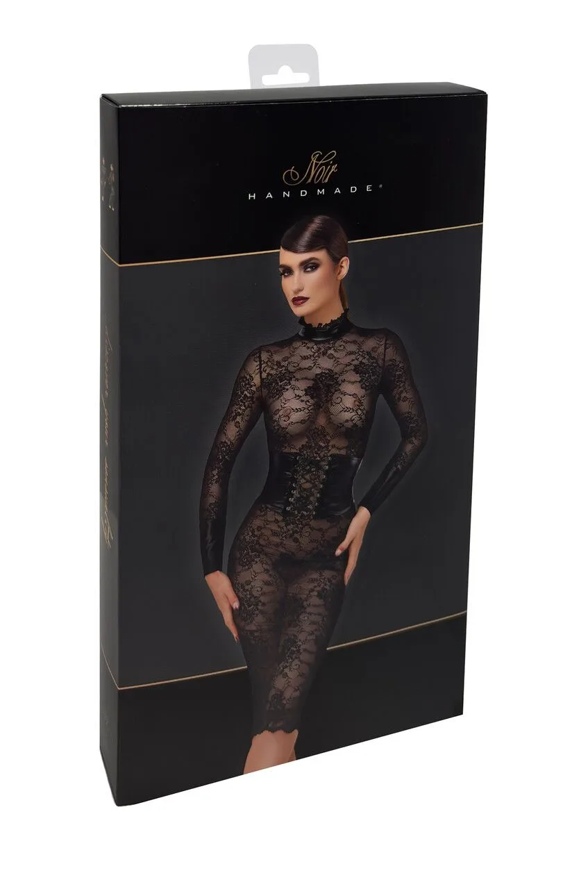 Сукня Noir Handmade F375 Noirelle Lace Corset Midi dress S