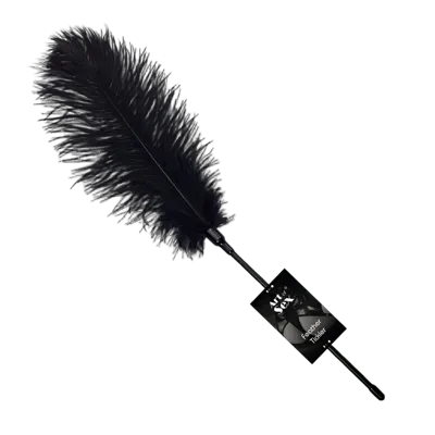 Лоскітка зі страусиним пером Art of Sex – Feather Tickler, чорна