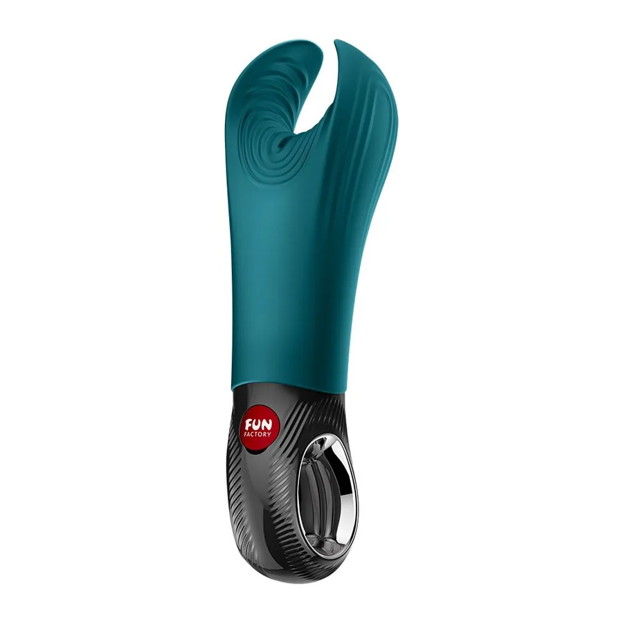 Вибратор для пениса Fun Factory MANTA Bottle Green, подходит для парных игр
