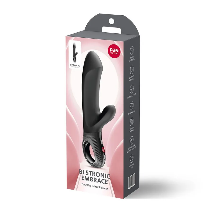 Пульсатор Fun Factory Bi Stronic Embrace Black