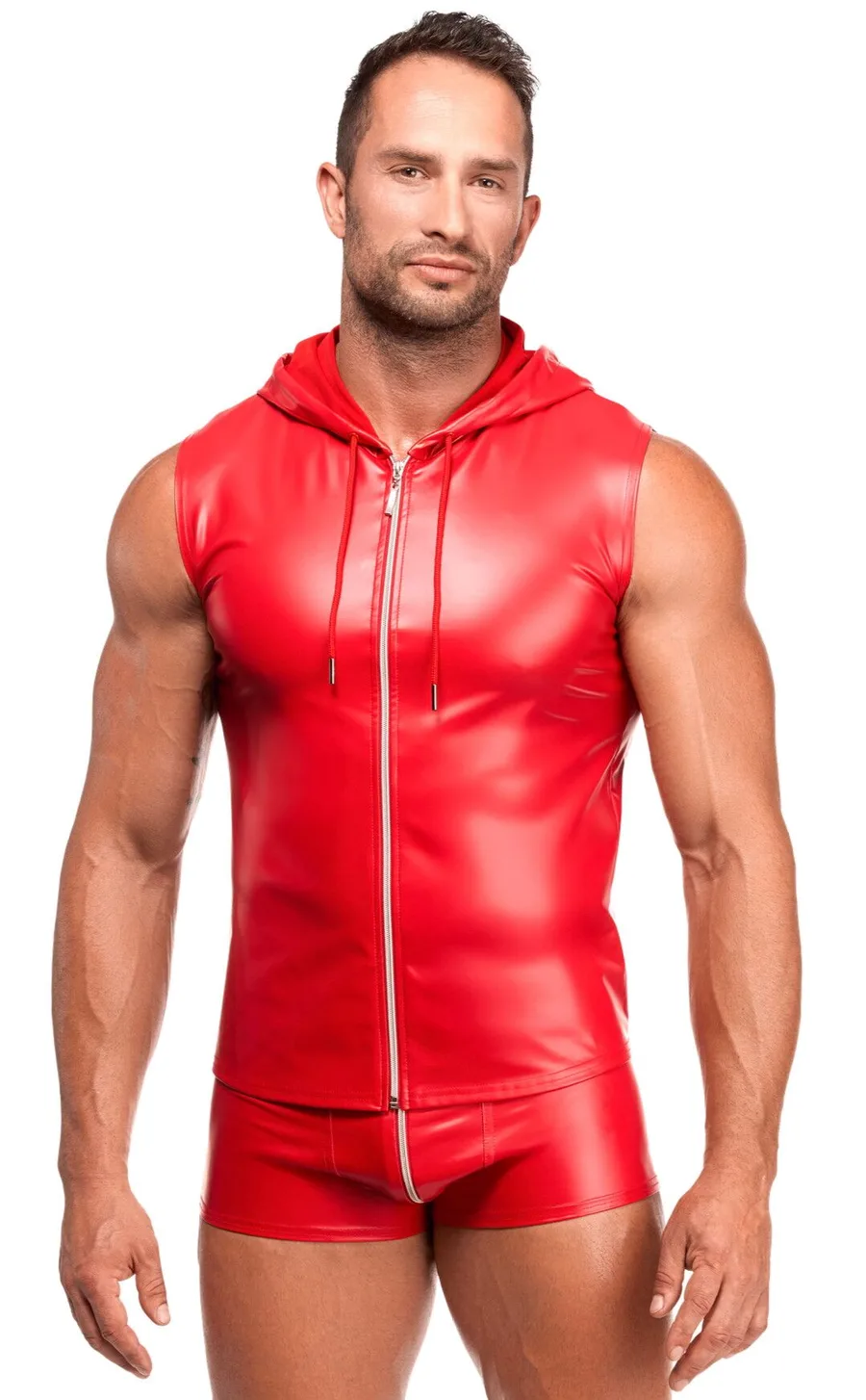 Чоловічий жилет з капюшоном Noir Handmade H096 Ignite hooded vest S