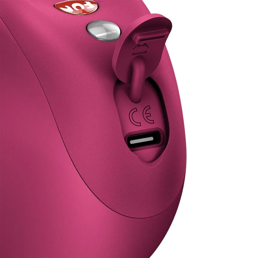 Вакуумный стимулятор Fun Factory MEA Wine Red, уникальные режимы, функция посторгазм