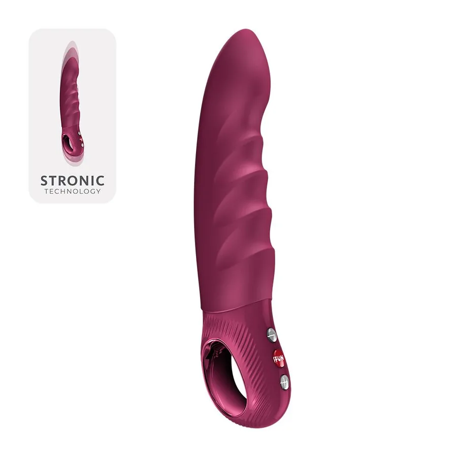 Пульсатор Fun Factory Stronic Deep, Wine Red, 8 режимов работы, перезаряжаемый