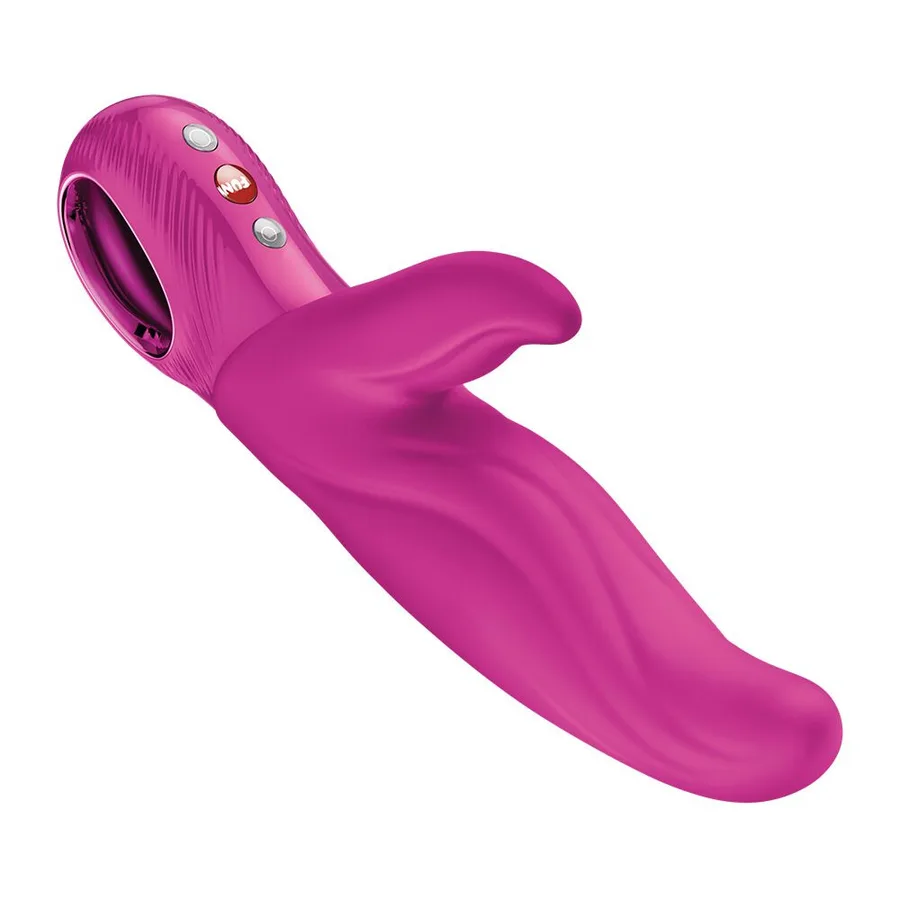 Вібратор-кролик для точки А Fun Factory LADY BI Magenta, 2 мотори, 12 режимів