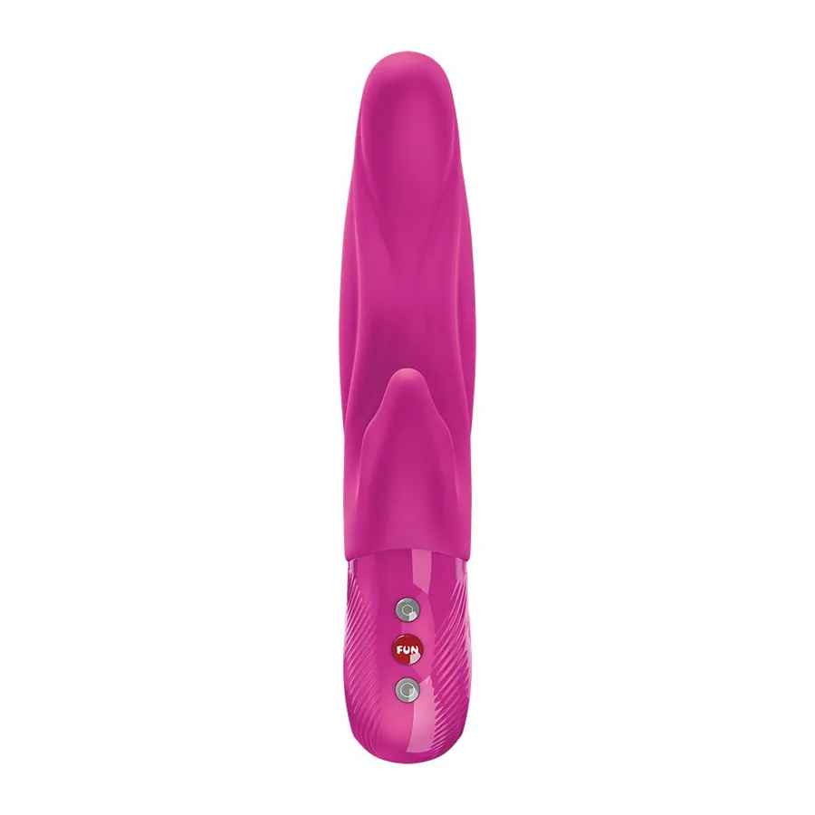 Вібратор-кролик для точки А Fun Factory LADY BI Magenta, 2 мотори, 12 режимів