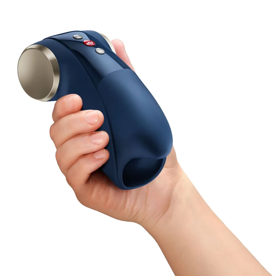Мастурбатор для головки пениса Fun Factory COBRA LIBRE II Nightblue, 2 мотора, игра без рук