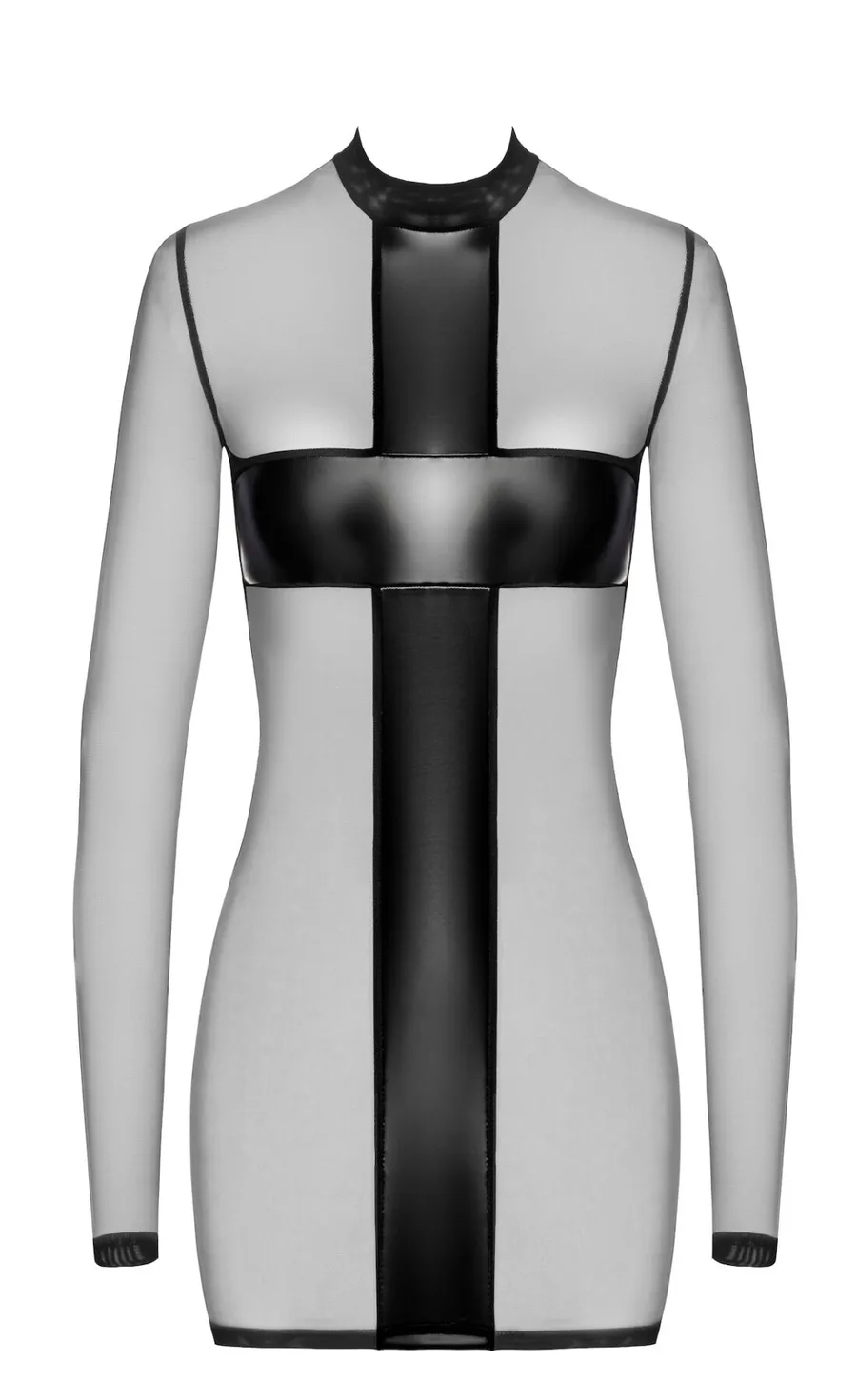 Сукня Noir Handmade F369 Crossfire Mesh & Wetlook Mini dress XS