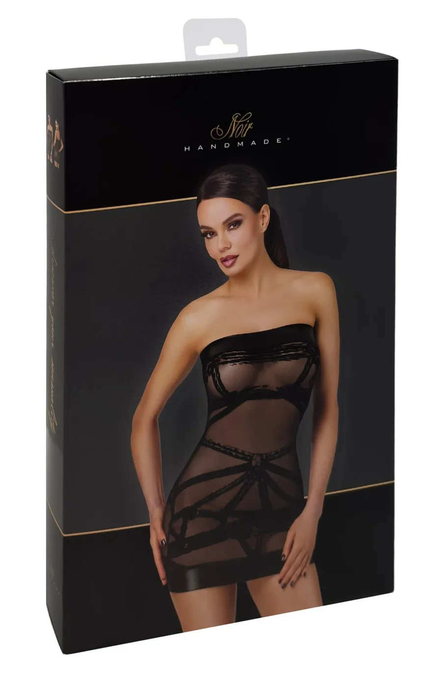 Сукня Noir Handmade F359 Bondesque Off-shoulder mini dress M