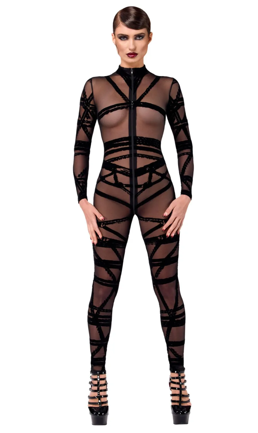 Комбінезон Noir Handmade F357 Bondesque Catsuit XL