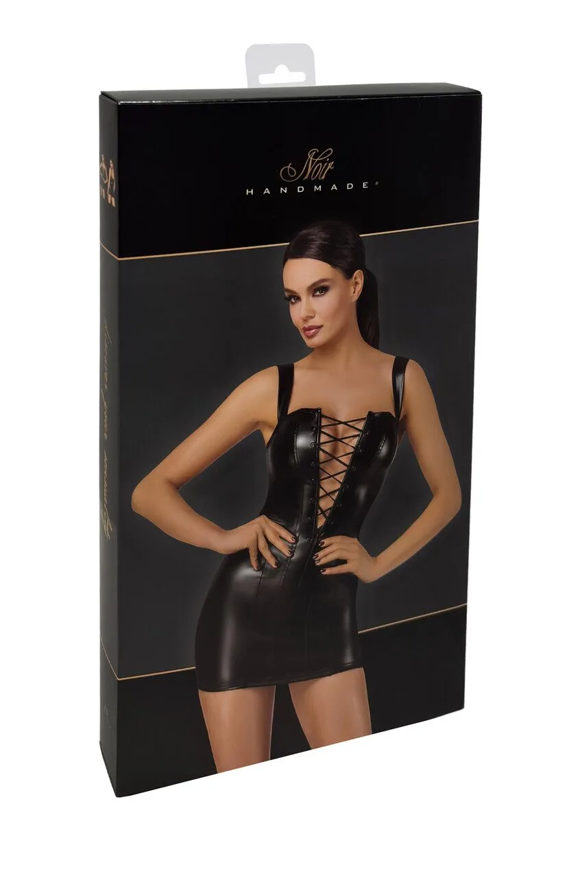 Платье Noir Handmade F363 Vixen Lace-Up Mini Dress S