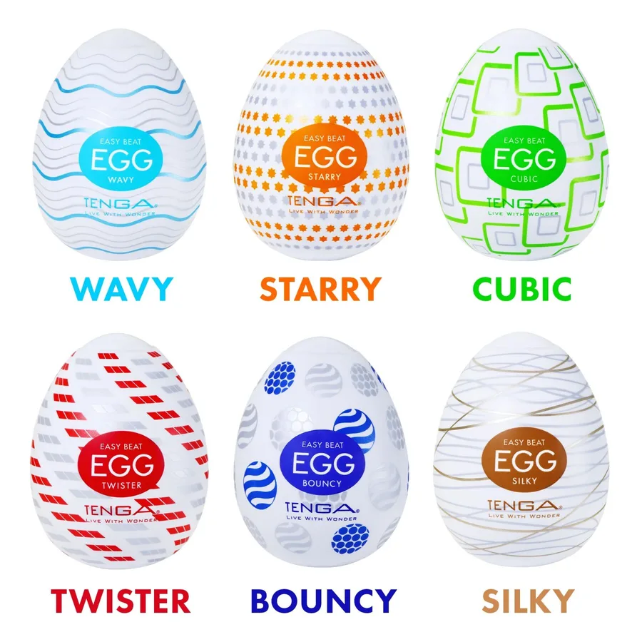 Мастурбатор-яйцо Tenga Egg Bouncy