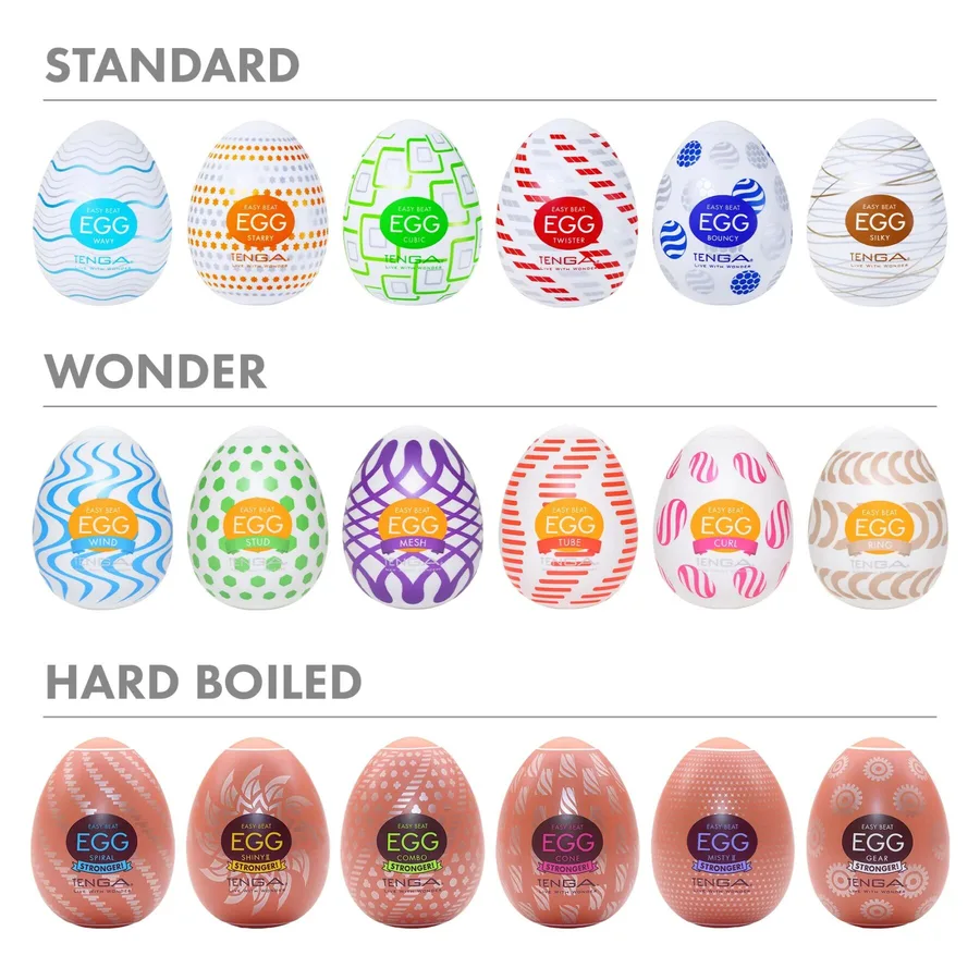 Мастурбатор-яйцо Tenga Egg Silky